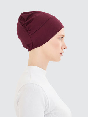 Hijab Undercap - Burgundy