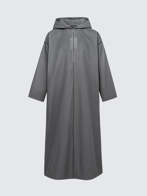 Moroccan Winter Djellaba - Kasbah (Charcoal Grey)