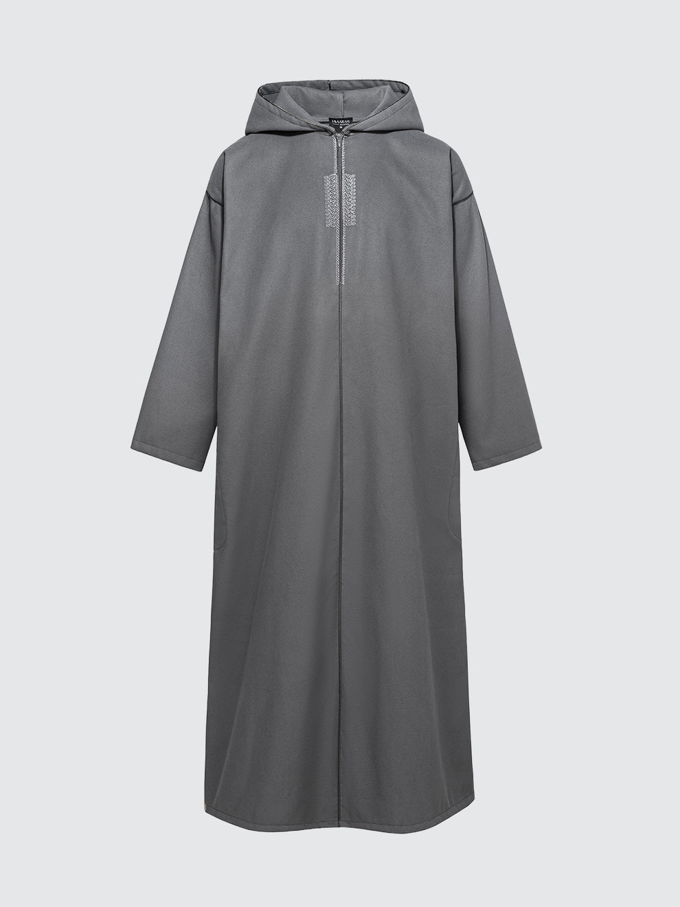 Moroccan Winter Djellaba - Kasbah (Charcoal Grey)