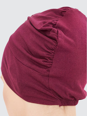 Hijab Undercap - Burgundy