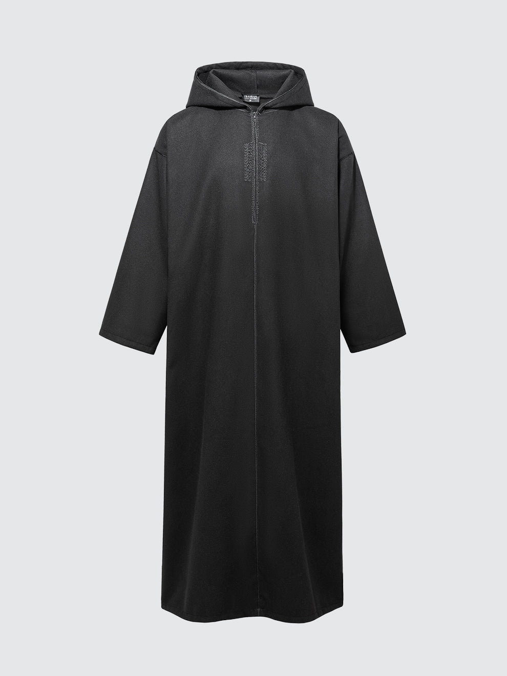 Moroccan Winter Djellaba - Kasbah (Black)