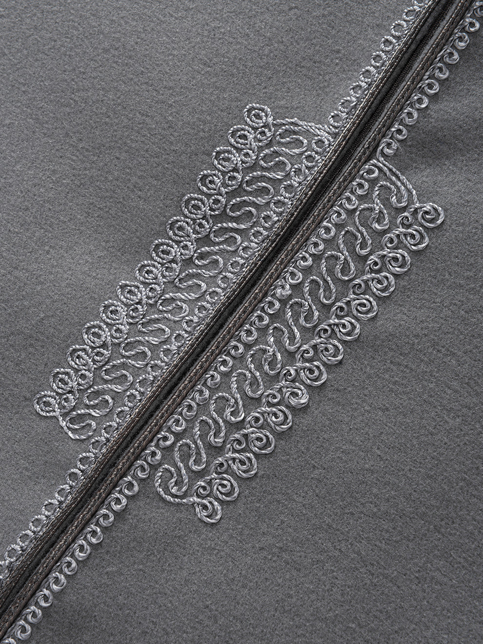 Moroccan Winter Djellaba - Kasbah (Charcoal Grey)