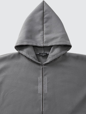 Moroccan Winter Djellaba - Kasbah (Charcoal Grey)