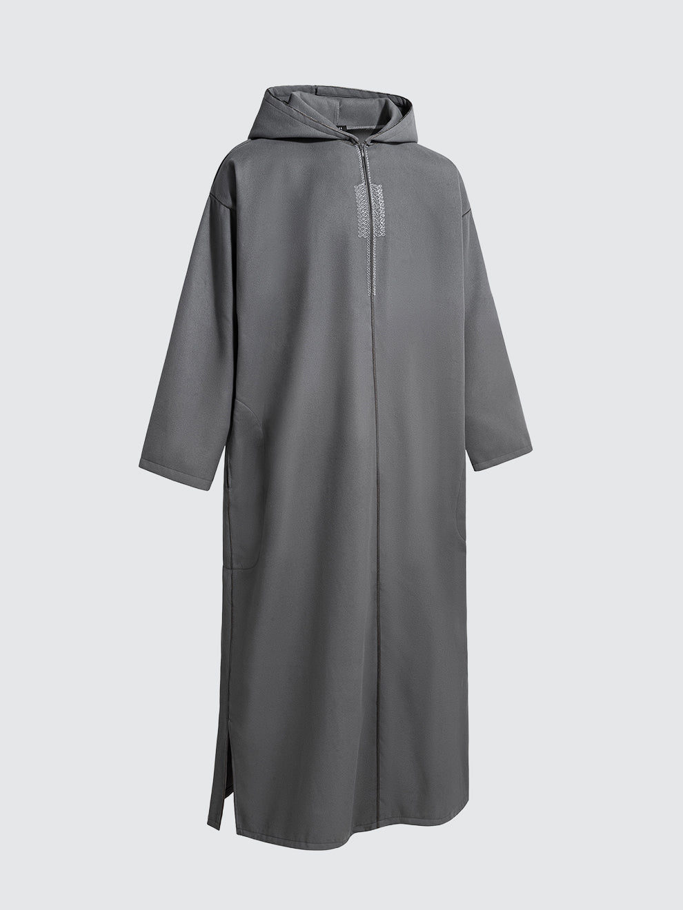 Moroccan Winter Djellaba - Kasbah (Charcoal Grey)